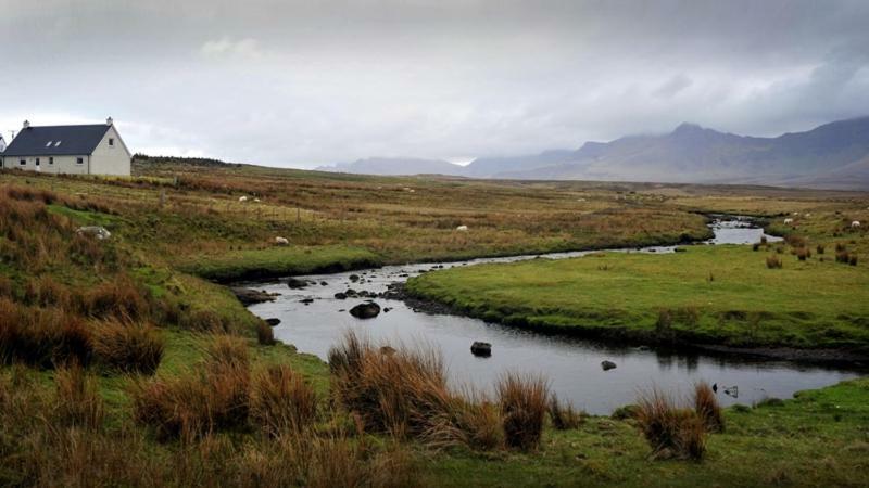 Trotternish Ridge View Lejlighed Staffin Eksteriør billede